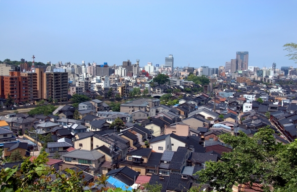 kanazawa vue panoramique